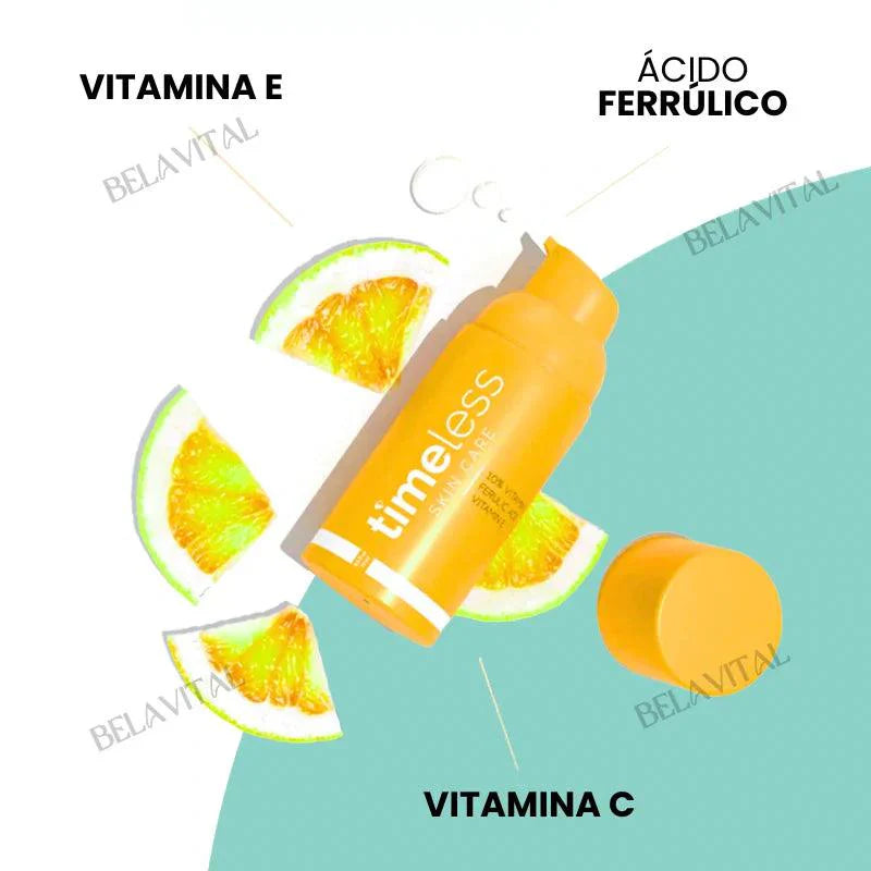 Sérum Clareador com Vitamina C 20% e Ácido Ferúlico